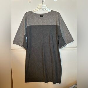 TORRID Gray Colorblock Dress. Size M